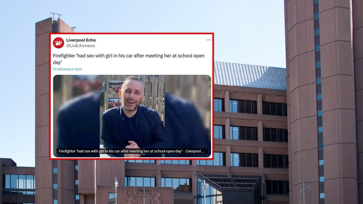 Proces strażaka trwa w Liverpoolu.