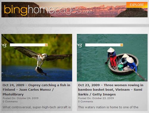 Jak zmieniała się wyszukiwarka Bing.com? 1