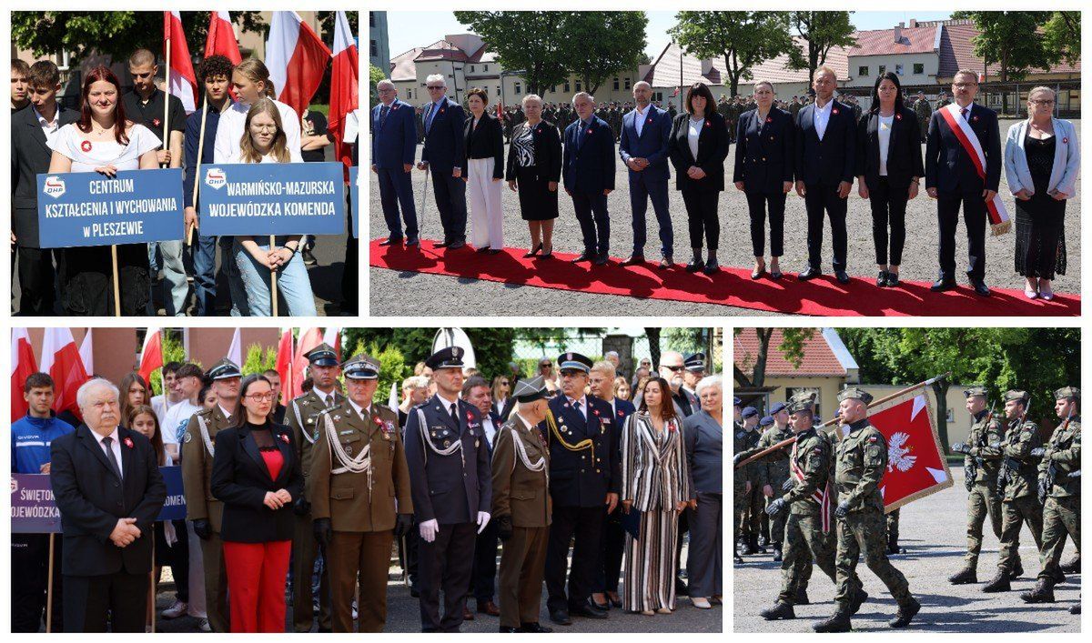 Pleszew z Ogólnopolskimi uroczystościami upamiętniającymi zwycięskie Powstanie Wielkopolskie. Biało-czerwone flagi powiewały z dumą!