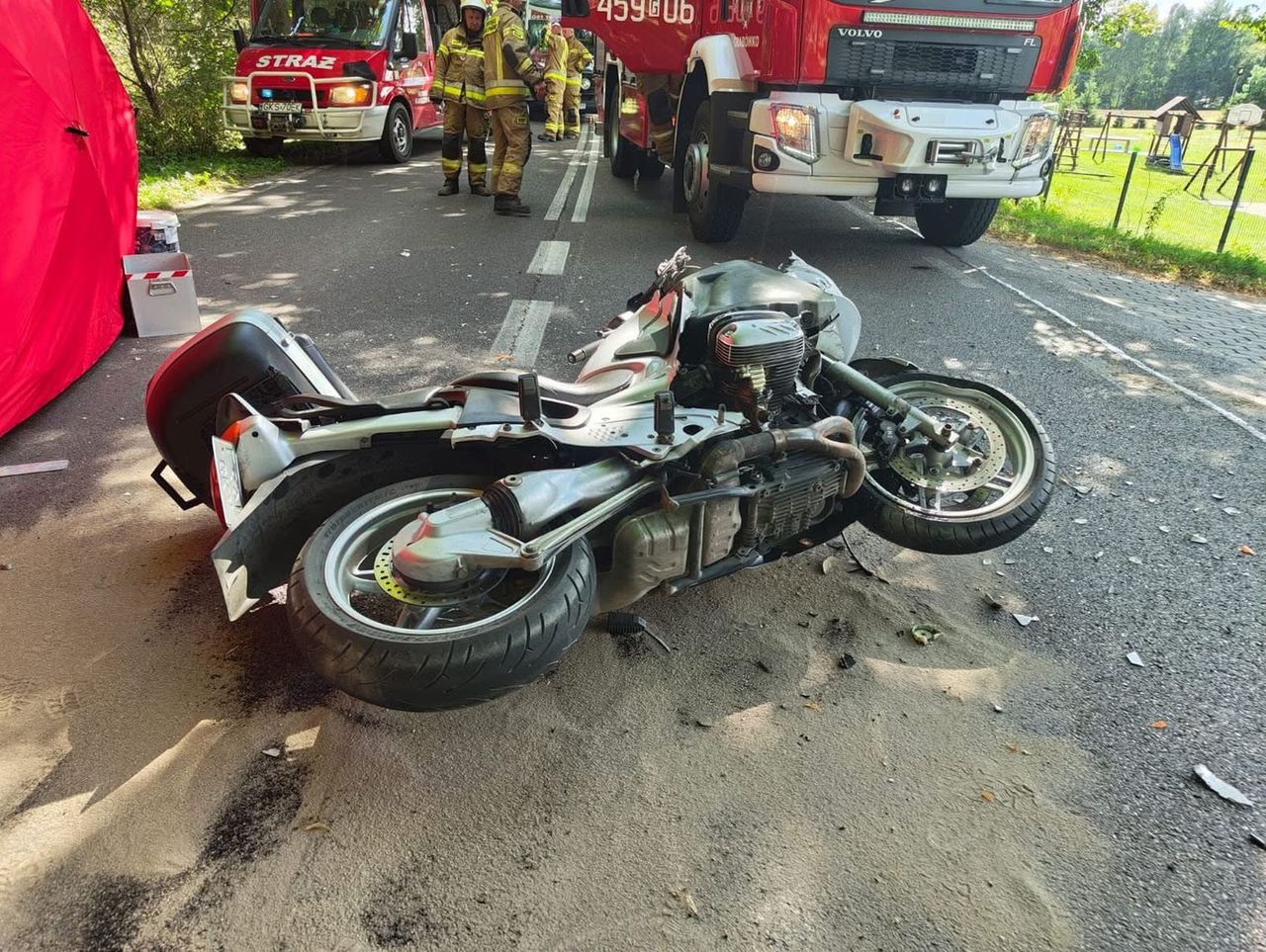 Tragedia na Pomorzu. Kierowca dostawczaka wymusił pierwszeństwo