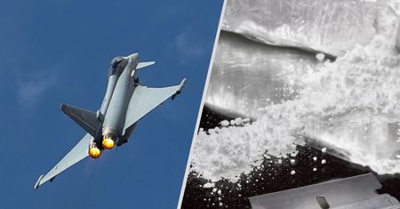 We Francji spadł kokainowy deszcz. Polak zrzucił paczki z narkotykami