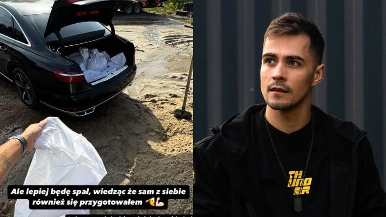 ReZigusz zabezpieczył swój dom przed ewentualnym zalaniem