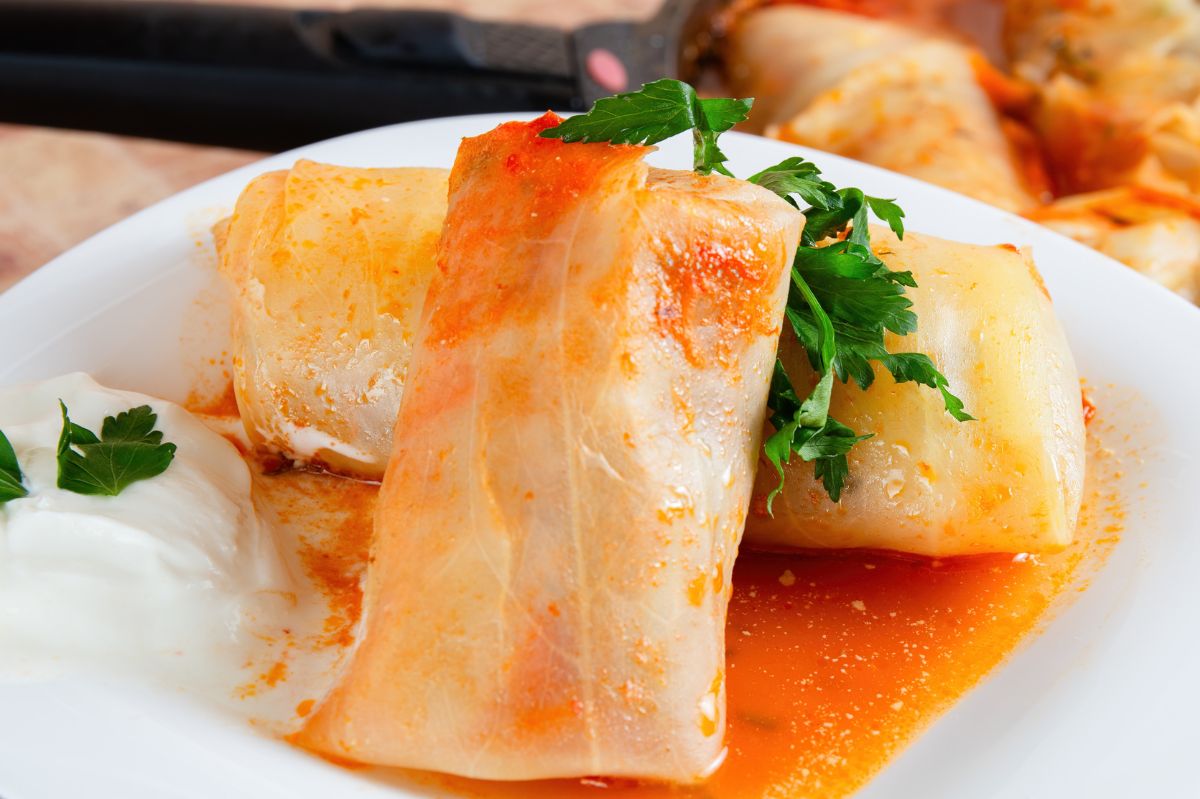 Cabbage rolls without rice - Delicacies