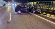 Zablokowana S7 w kierunku Radomia. Trzy osoby trafiły do szpitala