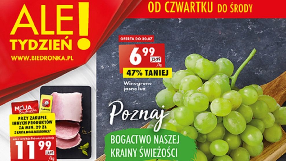 Biedronka gazetka od czwartku 28 lipca [28.07 22]