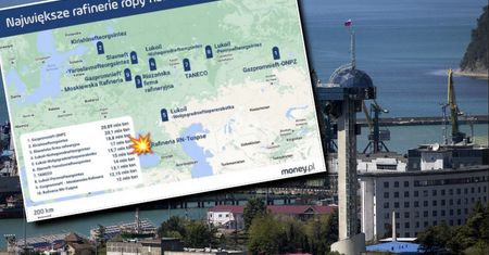 Ważny rosyjski port uszkodzony. Stanął eksport paliw