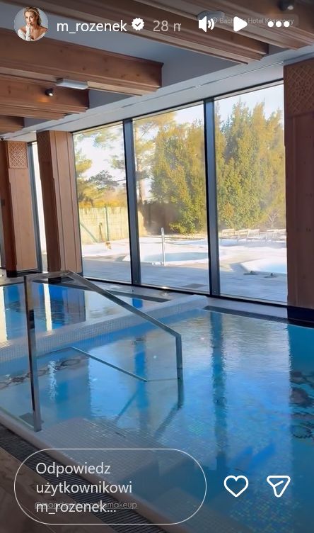 Poświąteczny wypoczynek Małgorzaty Rozenek