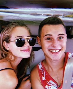 Wiktoria Gąsiewska i Adam Zdrójkowski na wakacjach. Pokazali zdjęcie z plaży