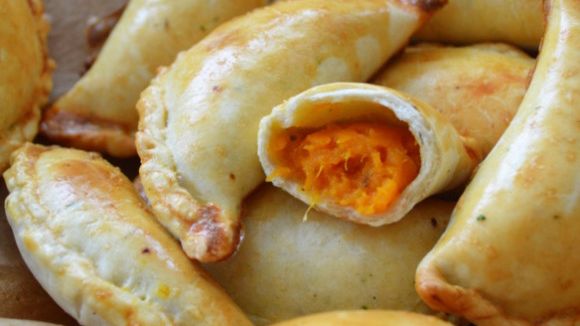 Empanadas z pieczonymi batatami