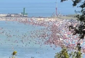 Jej filmik stał się hitem. Pokazała, co dzieje się nad polskim morzem