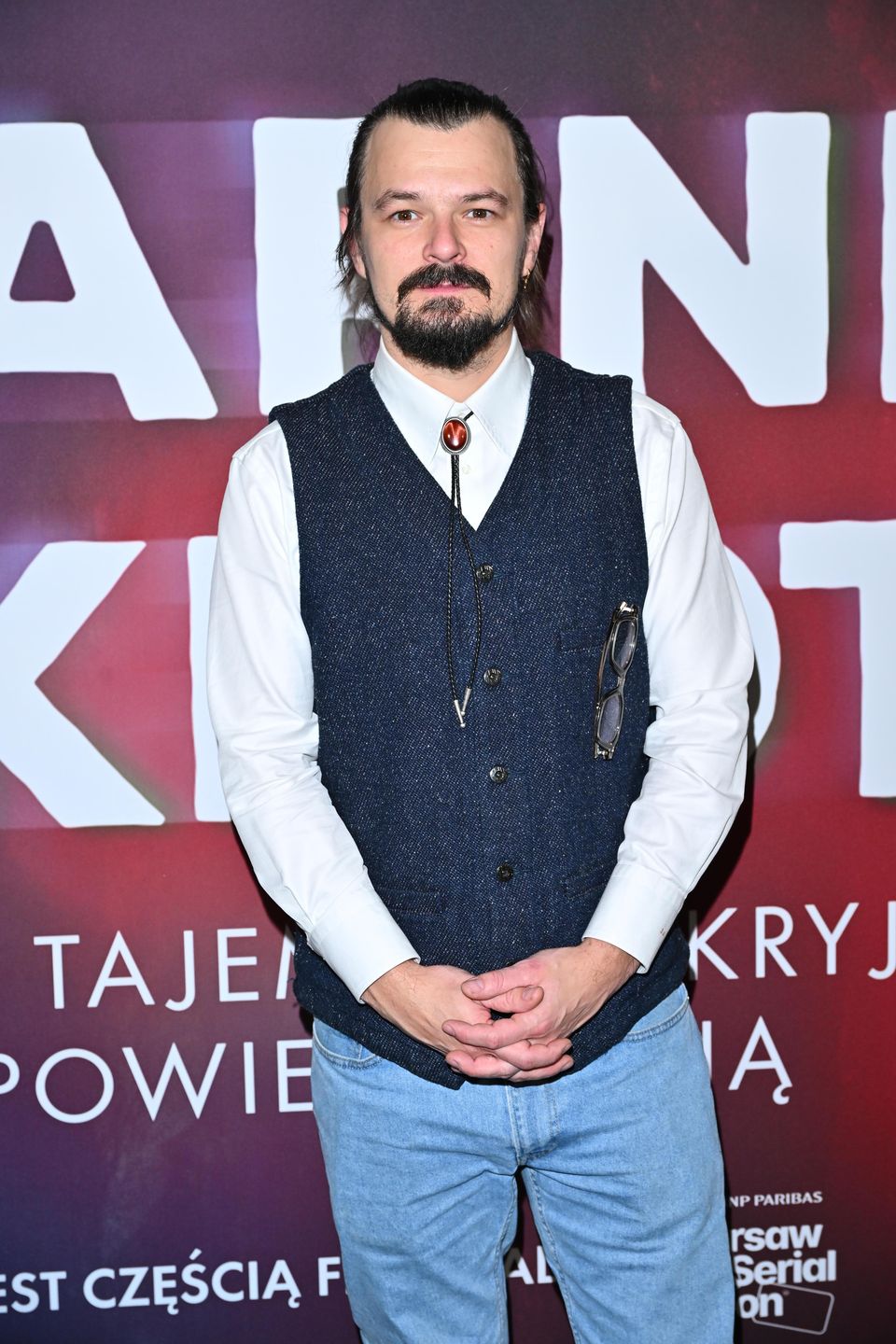 Dawid Ogrodnik na premierze serialu