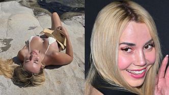 Marianna Schreiber i jej powiększone, tureckie piersi wspominają wczasy na greckiej ziemi (FOTO)