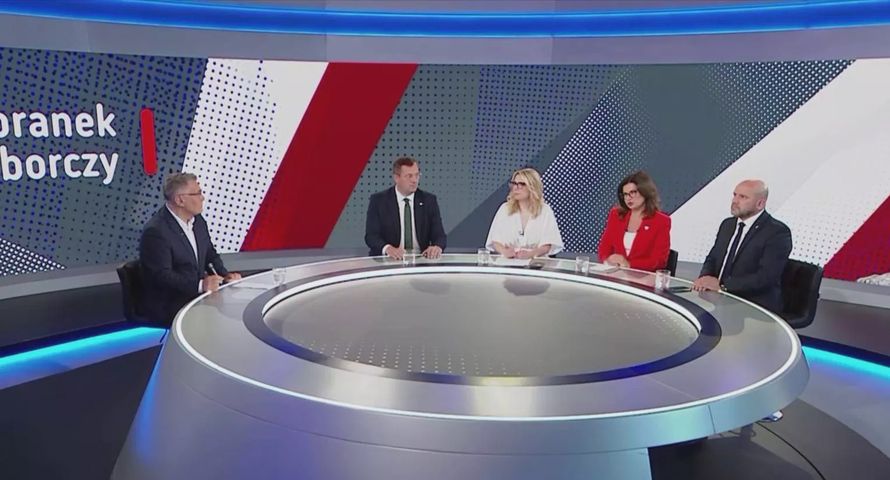 „Poranek wyborczy” w TVP Info aż do sierpnia. Potem serwisy
