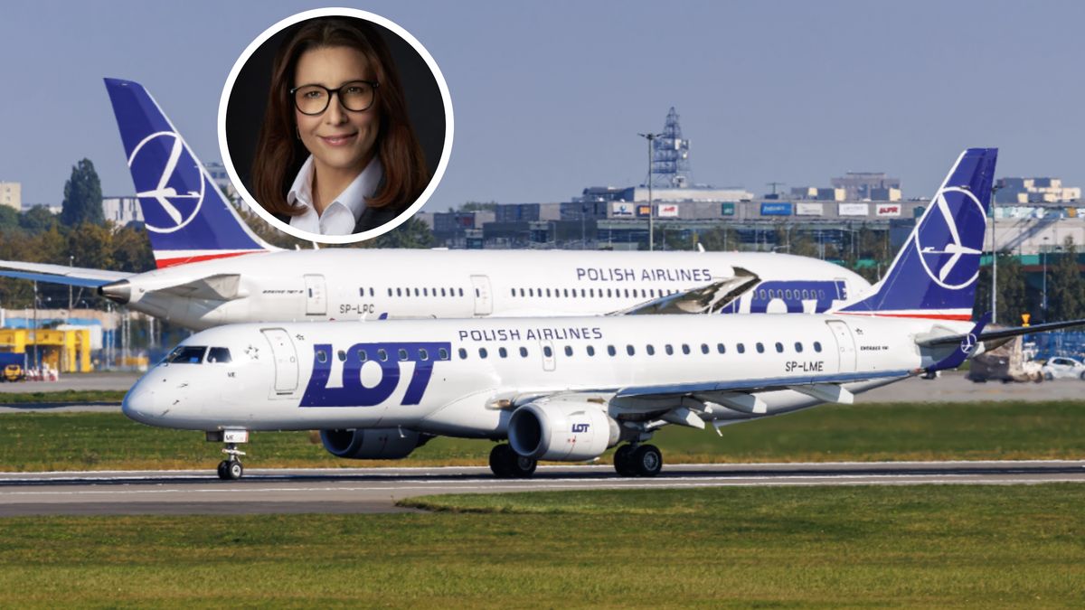 Dorota Dmuchowska, członek zarządu PLL LOT ds. operacyjnych