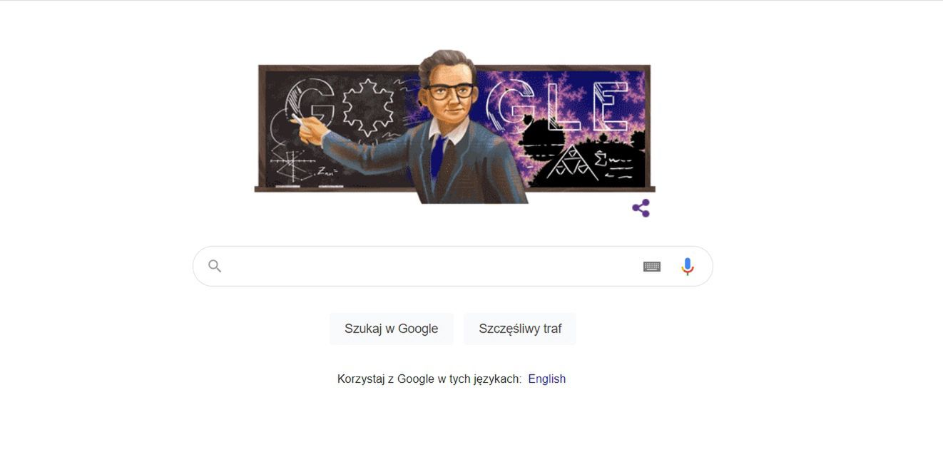 Benoît Mandelbrot bohater Google Doodle. Kim był naukowiec?