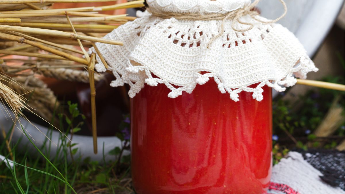 Sok z pomidorów  i jabłek