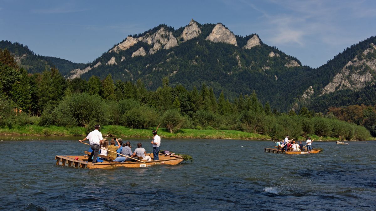 Spływ Dunajcem też może przyprawić o gęsią skórkę 