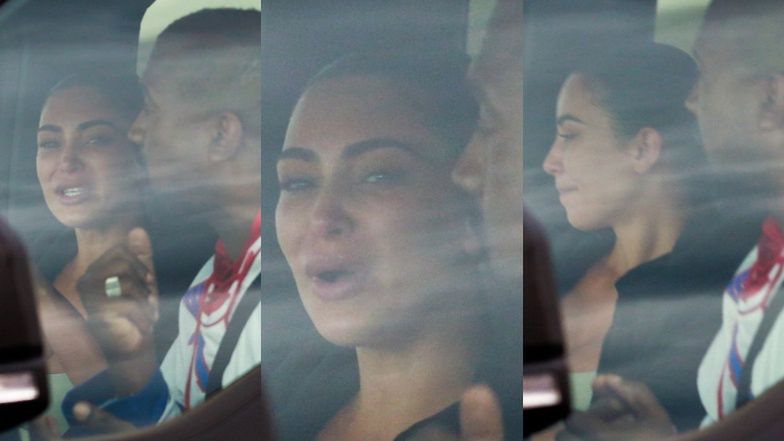 Kim Kardashian płacze podczas kłótni z Kanye Westem