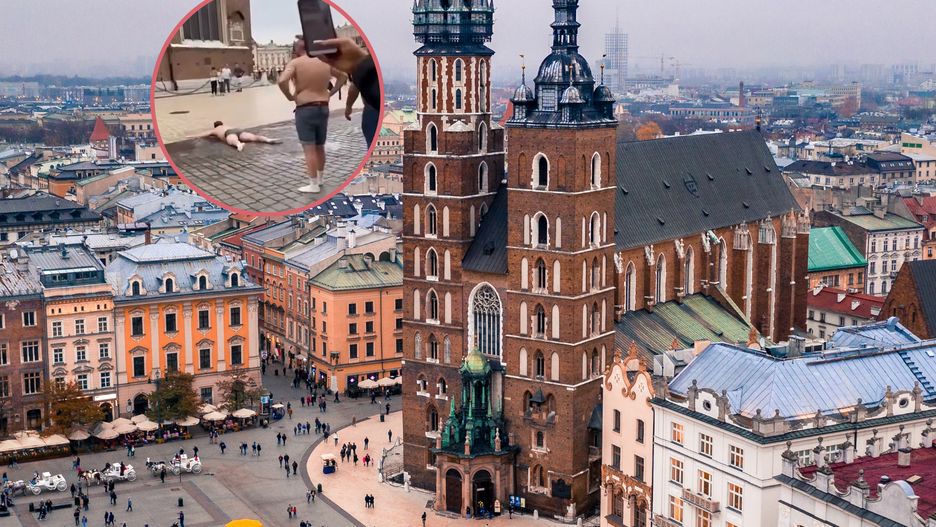 Zaskakujące zachowanie turystów w Krakowie