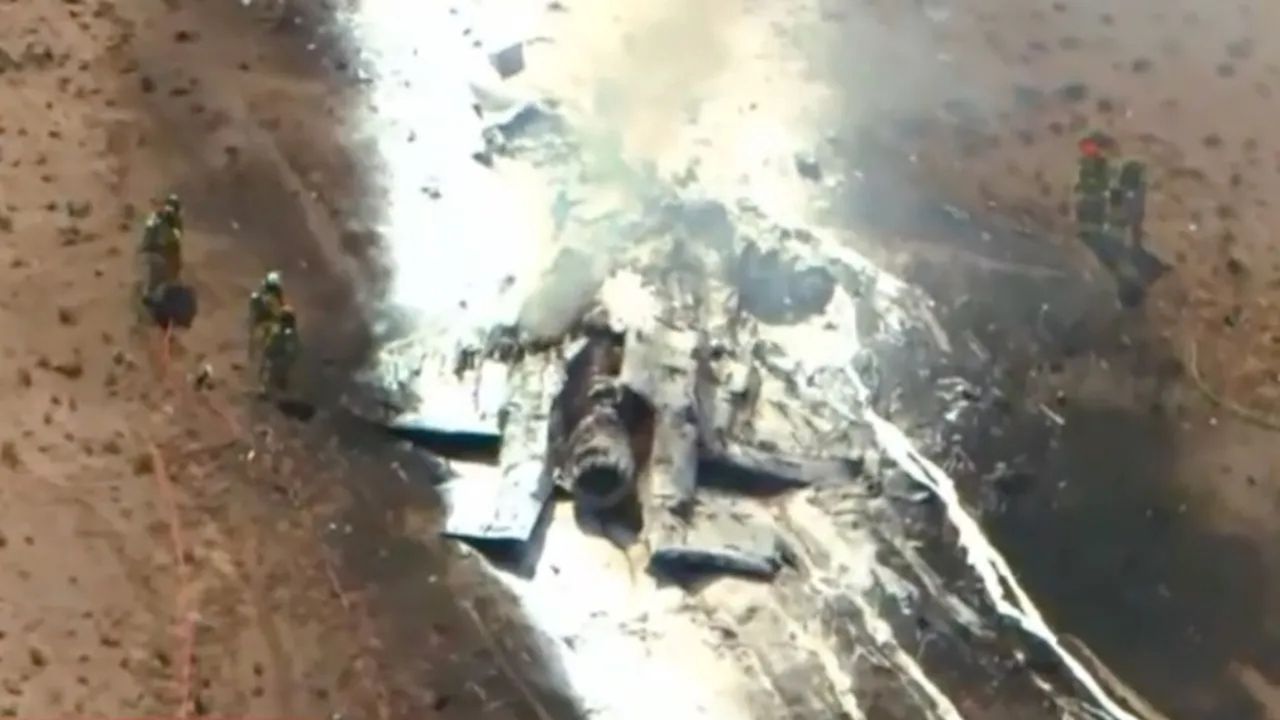 Katastrofa F-35. Ranny pilot, ze spalonego samolotu pozostały zgliszcza