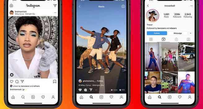 Instagram nie chce u siebie treści z TikToka