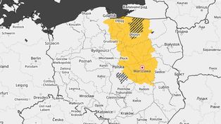 Burze nadciągają nad region. Porywy wiatru do 65 km/h