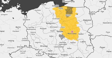 Burze nadciągają nad region. Porywy wiatru do 65 km/h