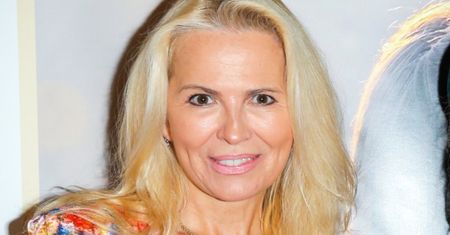 Jesienna łąka Anny Jurksztowicz. Ta kreacja przyciągała spojrzenia