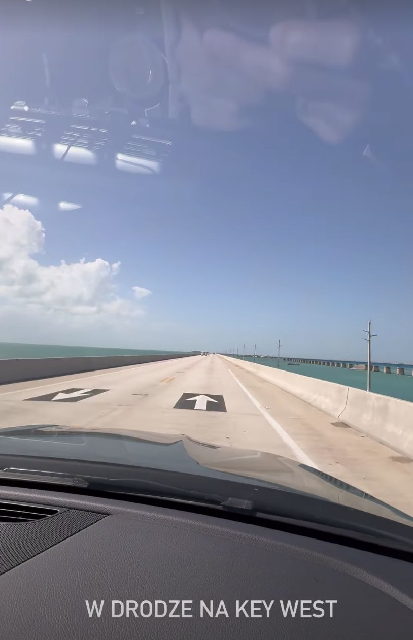 Agata Rubik pobyt w Key West