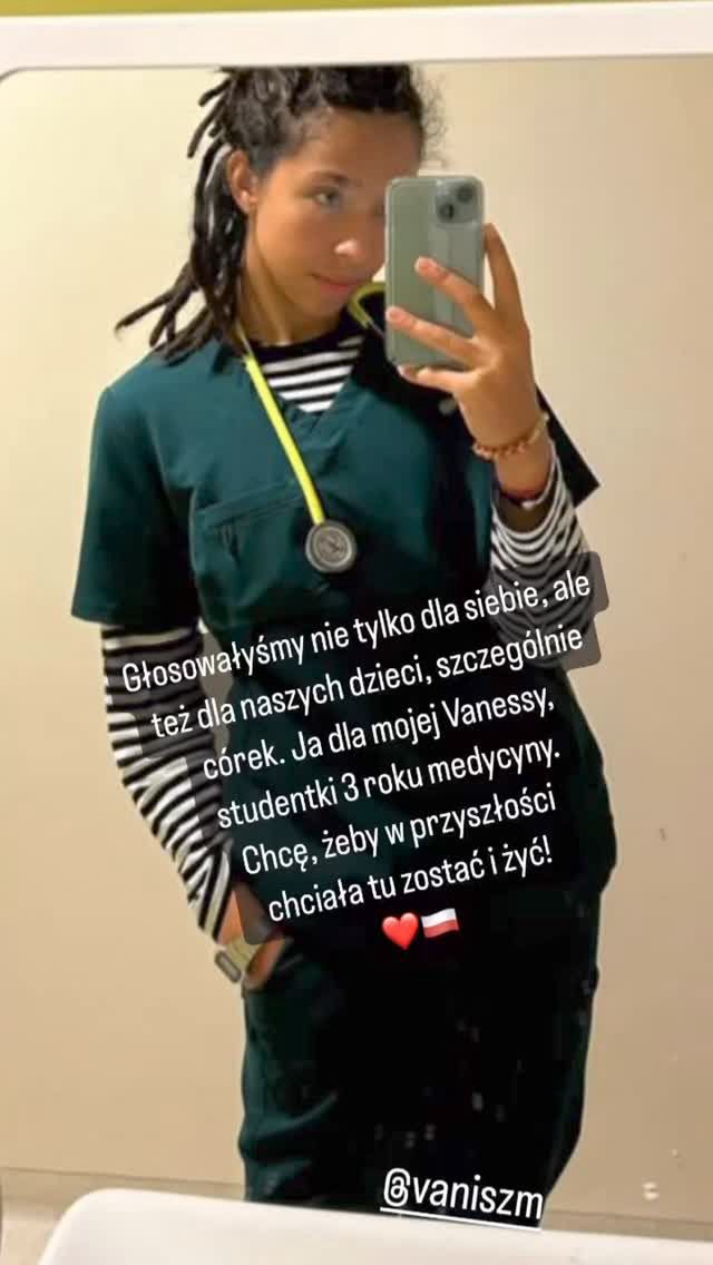 Omenaa Mensah kieruje się dobrem swojej córki