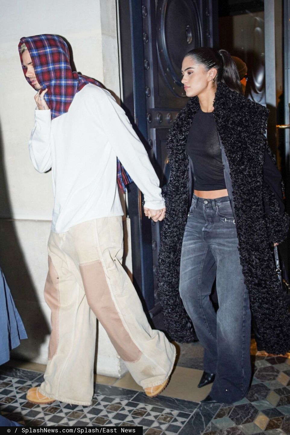 Romeo Beckham i Kim Turnball