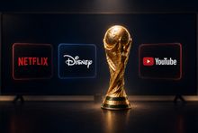 Netflix, Disney, YouTube chcą powalczyć o prawa do mundialu.