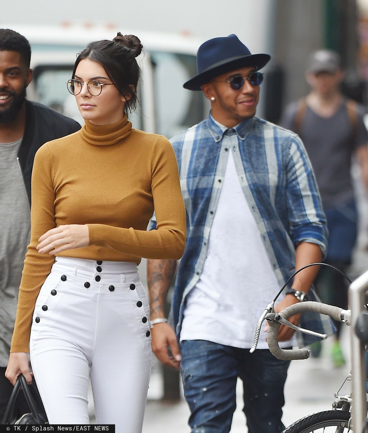 Kendall Jenner i Lewis Hamilton w 2015 roku 