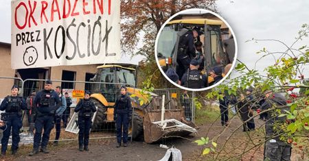 Kościół sprzedał osiedle. Na miejscu wrze. Interweniowała policja
