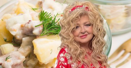 Sałatka kociewska z przepisu Magdy Gessler. Spróbujesz raz i będziesz robić co tydzień