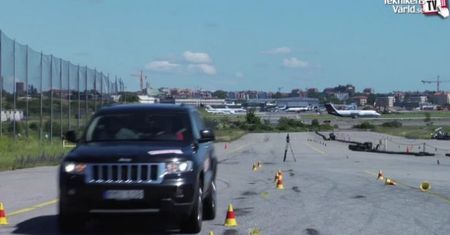 Jeep Grand Cherokee i test łosia - runda II [wideo]