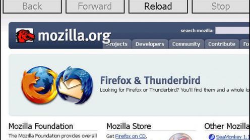 Mobilny Firefox uruchomiony na Windows Mobile 1