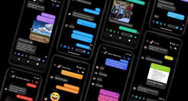 Facebook wprowadza tryb nocny do Messengera. Nie potrzeba już emoji z księżycem