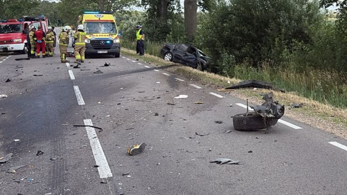 Nie żyje 19-letni kierowca BMW.