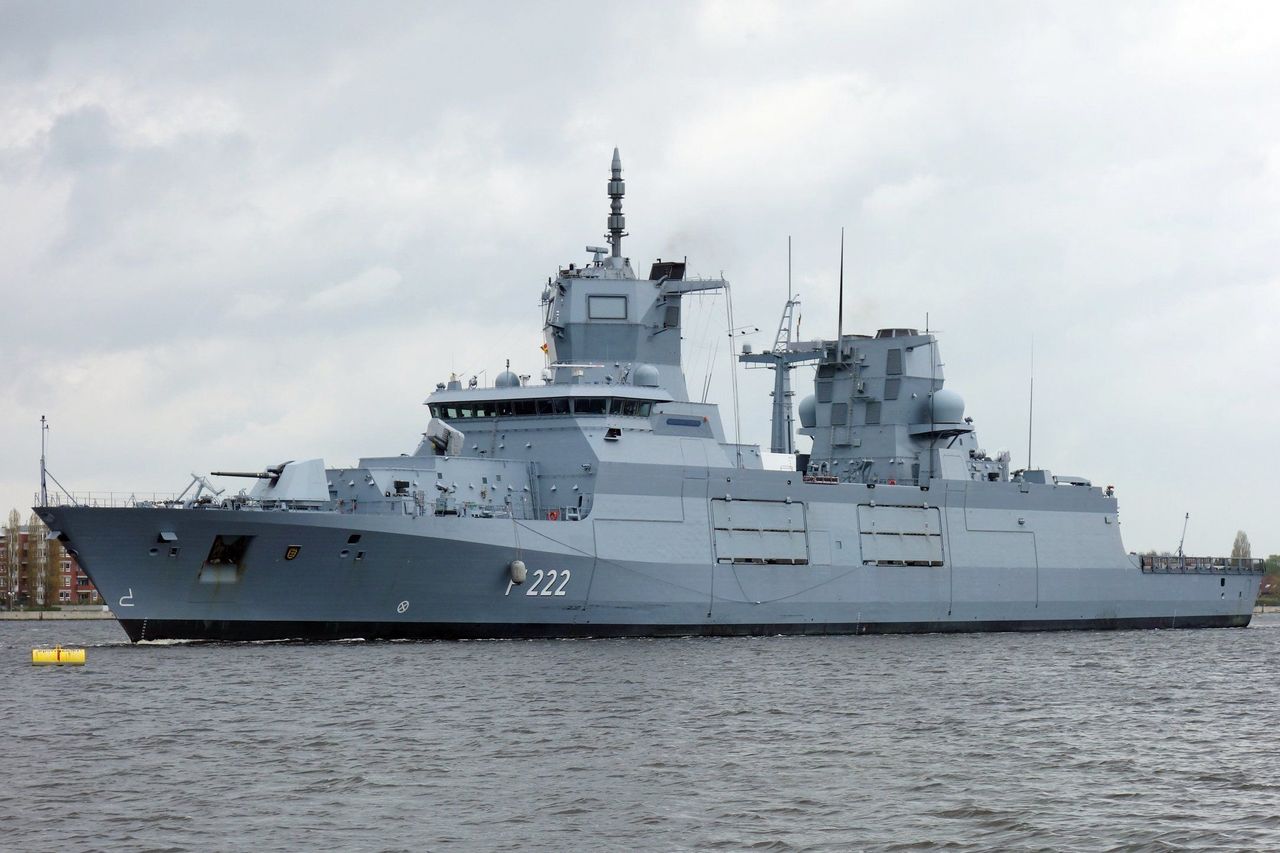 German navy ships spark tension with China after the Taiwan Strait passage