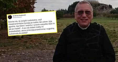 Ksiądz ostro o rozwodach. Jego wpis na Twitterze wywołał kontrowersje