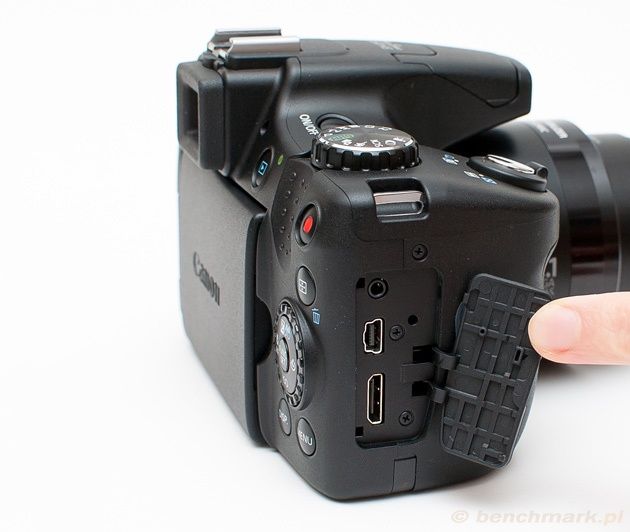Canon Powershot SX50 HS porty