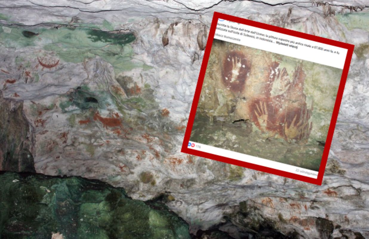 "Szponiasta" dłoń zmienia historię. Niezwykłe odkrycie w jaskini