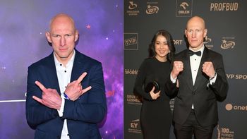 Krzysztof "Diablo" Włodarczyk razem z żoną BRYLUJĄ na sportowej gali. Są razem od lat, ale pobrali się dopiero w zeszłym roku (ZDJĘCIA)