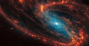 Tajemnicza smuga w galaktyce NGC 3627. Ślad po mknącej czarnej dziurze