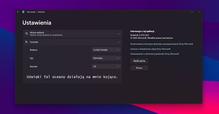 Notatnik w Windows 11 otrzymał nowe funkcje. Microsoft sugeruje aktualizację