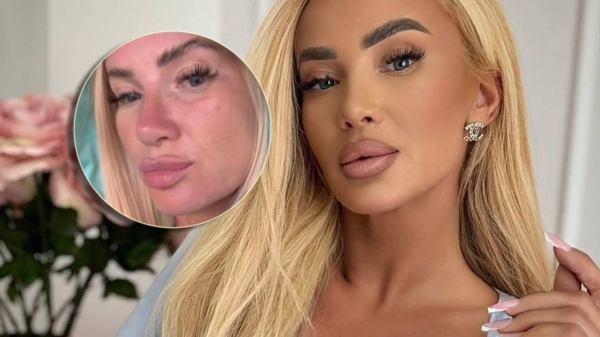 Izabela Macudzińska bez makijażu