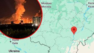 Nocny atak na Saratow. W ogniu rosyjska rafineria