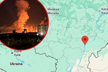 Nocny atak na Saratow. W ogniu rosyjska rafineria