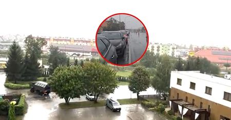 Syreny zawyły w Nysie. Ludzie zostawiają auta na wiaduktach